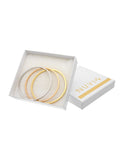 Pulsera Acero Inoxidable Fin de Semana Sencillo Tricolor