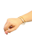 Pulsera Acero Inoxidable Fin de Semana Sencillo Tricolor