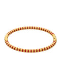 Brazalete Chapa Intercalado Rojo Dorado