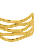 Brazalete Ajustable Lineas Cruzadas