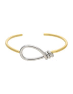 Pulsera Ajustable Nudo Bicolor