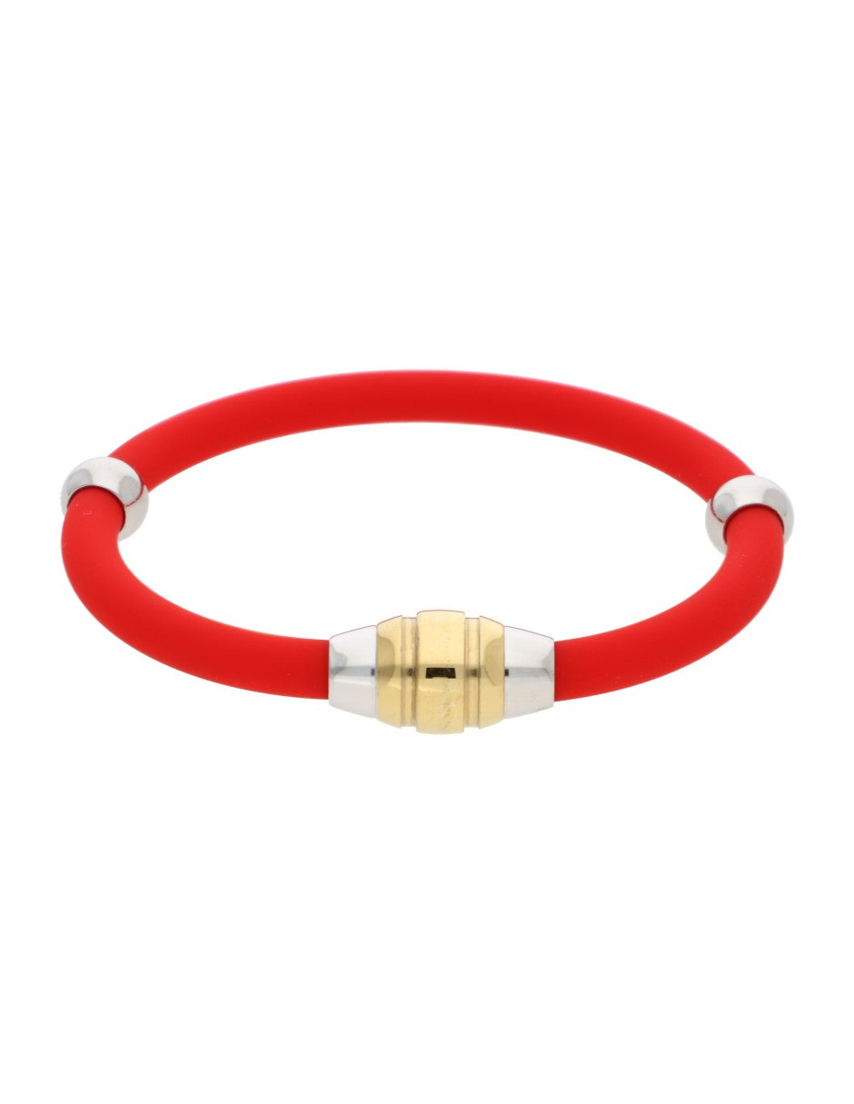 Pulsera Elastico Rojo