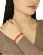 Pulsera Elastico Rojo