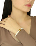 Pulsera Elastico Blanca
