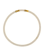 Collar Cristales Blanco