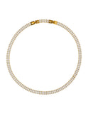 Collar Cristales Blanco