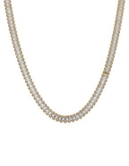 Collar Cristales Blanco