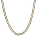 Collar Cristales Blanco