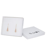 Arete Colgante NUVI Gota Oro Rosa