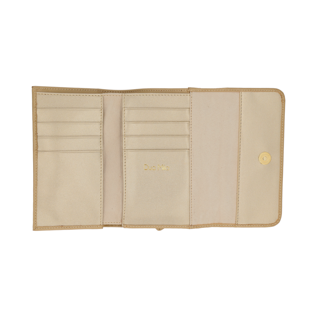 Billetera Dua Mila Piel Coleccion Flip Italia Mediana