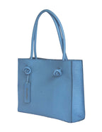 Bolso Dua Mila Colección Pamela Piel Tote Shoulder Azul