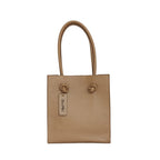 Bolso Dua Mila Colección Valentina Piel Tote Alta Caoba