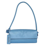 Clutch Dua Mila Colección Regina Piel Azul