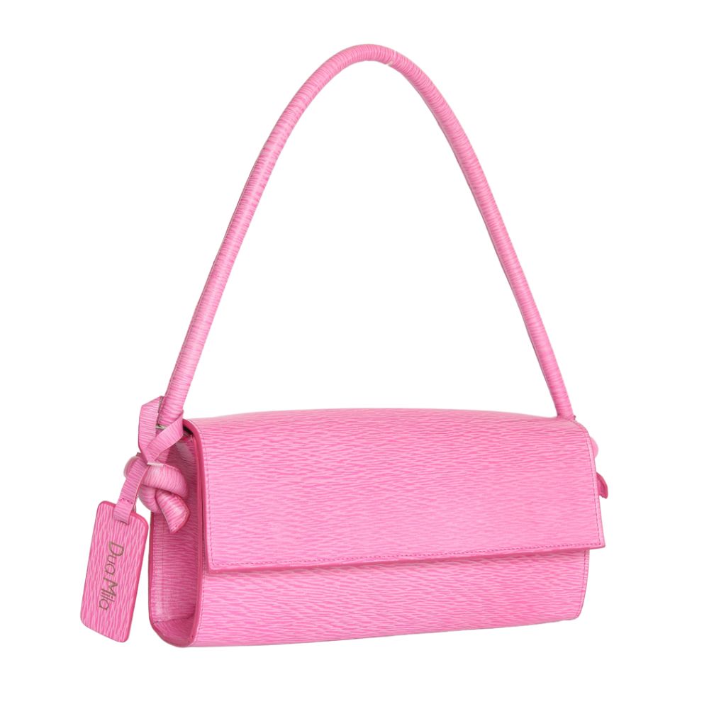 Clutch Dua Mila Colección Regina Piel Rosa
