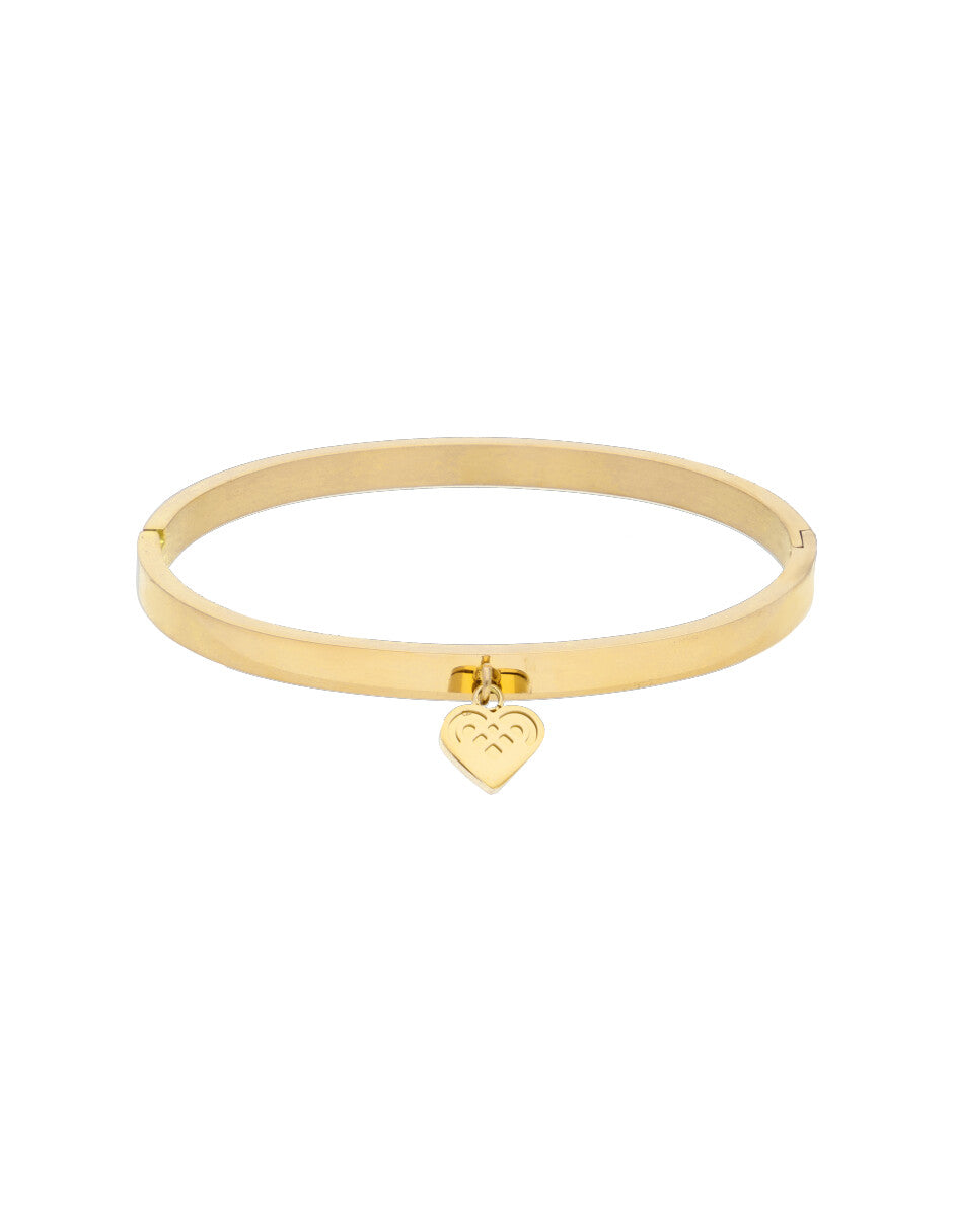 Pulsera NUVI Corazón Dorado