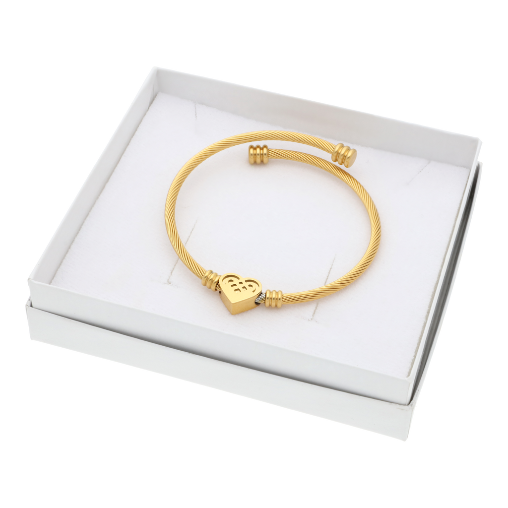 Pulsera Ajustable NUVI Corazón