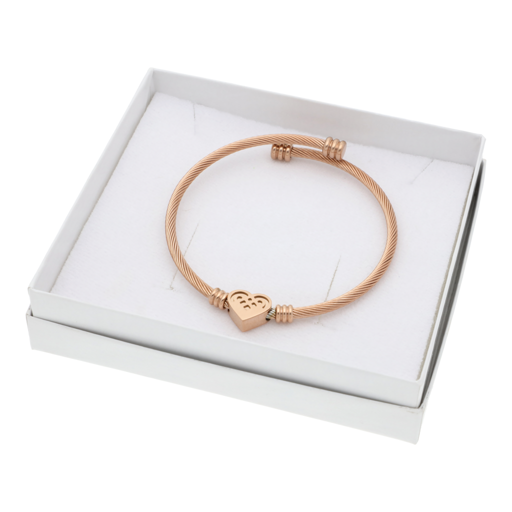 Pulsera Ajustable NUVI Corazón