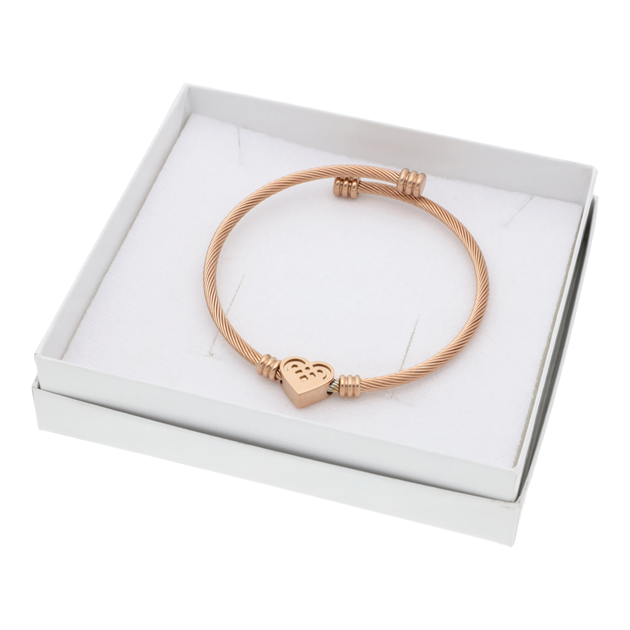 Pulsera Ajustable NUVI Corazón