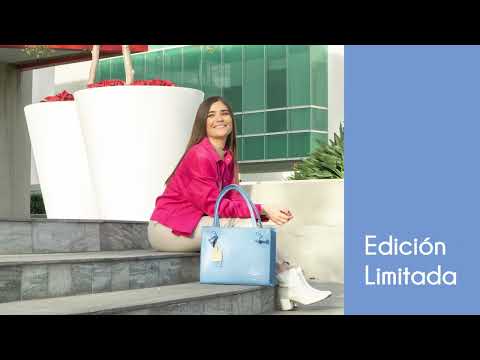 Crossbody Dua Mila Colección Cristina Piel Asa Larga Amarillo